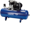 09534 150 Litre 230V Belt Driven Stationary Soft Start Air Compressor