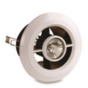 Vent Axia 432505B Vent-A-Light Inline Shower Fan And Light Kit With Timer