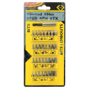 Screwdriver bits 33 piece set T4520