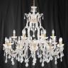 Searchlight 1214-18 Marie Therese Polished Brass/Crystal Fitting