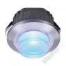 Saxby Lighting 13518 Mono Brushed Aluminium 1w Blue LED Round Wall Light