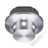 Saxby Lighting 13520 Manus Brushed Aluminium 1w White LED Round Wall Light