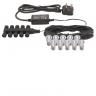 Saxby Lighting 13991 Ikon Round 15 10 Light Pre-Wired IP67 Outdoor Garden LED Decking Kit In White