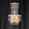 Searchlight 185-3 Chateau Gold Plated/Crystal Chandelier