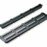 Excel 100-720 Category 5e 16 Port 1U Patch Panel - Black
