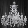 Searchlight 3314-18 Marie Therese Chrome/Crystal Fitting