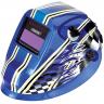 Solar Powered Auto-Varioshade Welding Helmet - Blue Stock No: 44999    Part No: W411E    