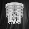 Searchlight 9116-6CC Metropolis Chrome/Crystal 6 Light Ceiling Fitting
