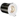 White Low Voltage Fixed Fire Rated Downlighter 