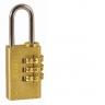 110 20mm Brass Combination Padlock K11020D