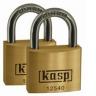 125 Premium Brass Padlocks - Twin Packs