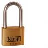 125 40mm Premium Brass Padlock - Long Shackle K12540L40D