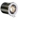 Polished Chrome Die-Cast GU10 Adjustable Fire Rated Downlighter 