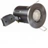 Satin Nickel Low Voltage Fixed Fire Rated Downlighter 
