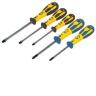 T49153 Dextro 5 Piece Screwdriver Set SL/PZ