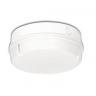 16W 2D Round Bulkhead Light IP65 White/Opal