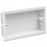 Univolt SLB2 2 Gang Outlet Box