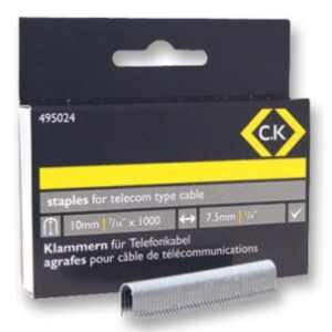 6226 Staples For Telecom Cable (Box Of 1000) 495024