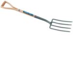 89089 Carbon Steel Garden Fork With An Ash Handle
