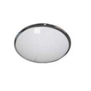 IP20 Decorative Round High Frequency 28w 2D Bulkhead Light In Chrome/Opal