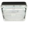 Black/Prismatic IP65 High Frequency Emergency Version Square 28w 2D Bulkhead Light