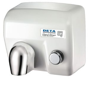 Deta 1007 2.45kW Push Button Vandal Resistant Hand Dryer