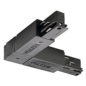 145670 Eutrac L-Connector Earth Outer Version For 3 Circuit Track