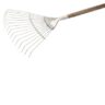 44983 Stainless Steel Lawn Rake With An FSC Ash Handle
