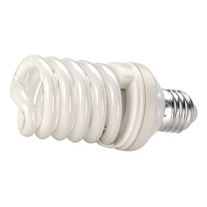 508950 E27 11w Spiral Shaped Low Energy Lamp In Warm White 2700K