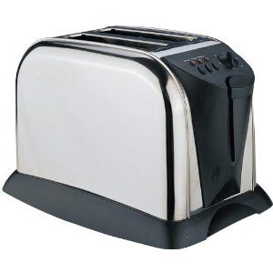 Sabichi 57495 2 Slice Stainless Steel Toaster