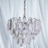 Searchlight 6718CC Sigma 4 Light Chrome/Acrylic Ceiling Light