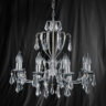 Searchlight 6948-8CC Martina Chrome/Glass 8 Light Chandelier