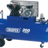 77002 200 Litre 230V V-Twin Belt Driven Air Compressor