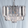 Searchlight 8415CC Sigma 4 Light Chrome/Acrylic Ceiling Light