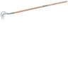 89096 Carbon Steel Cultivator With An Ash Handle