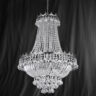 Searchlight 9112-52CC Versailles Chrome/Crystal 9 Light Chandelier