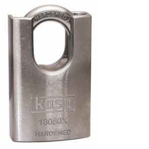 180 Hardened Steel Padlock – Closed Shackle