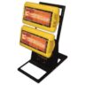 Tansun SORT030 Sorrento Target 3kW Mobile Heater With Stand