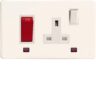 Varilight XDQ45PNWS 45A Cooker Panel With Neon And 13A Switched Socket