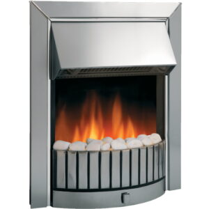 Dimplex DLS20 Delius Stainless Steel Effect Electric Inset Fire