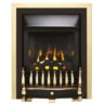 Valor 0596411 Blenheim Slimline Homeflame Gas Fire In Brass