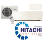 Easy Fit KFR-53IW/X1CM 18000BTU White Gloss Inverter System Heat And Cool Air Conditioning Unit Powered By An Hitachi Compressor