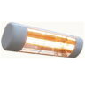 Victory Lighting HLW15G 1500W Infrared Halogen Quartz Heater In White With Gold Lamp