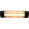 Victory Lighting HLW20BG 2000W Infrared Halogen Quartz Heater In Black With Gold Lamp
