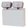IP20 2x20w 110 Volt Halogen Emergency Twin Spot In White