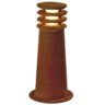 233407 Rusty 40 Round LED Bollard Light 3000K