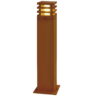 233437 Rusty 70 Square LED Bollard Light 3000K