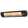 Heat Outdoors 901366 Shadow 1.5kW Ultra Low Glare Patio Heater In Black