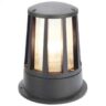 230435 Cone Outdoor Mini Bollard Light In Anthracite