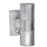 Nordlux Castor Double Galvanised Steel IP54 GU10 Wall Light